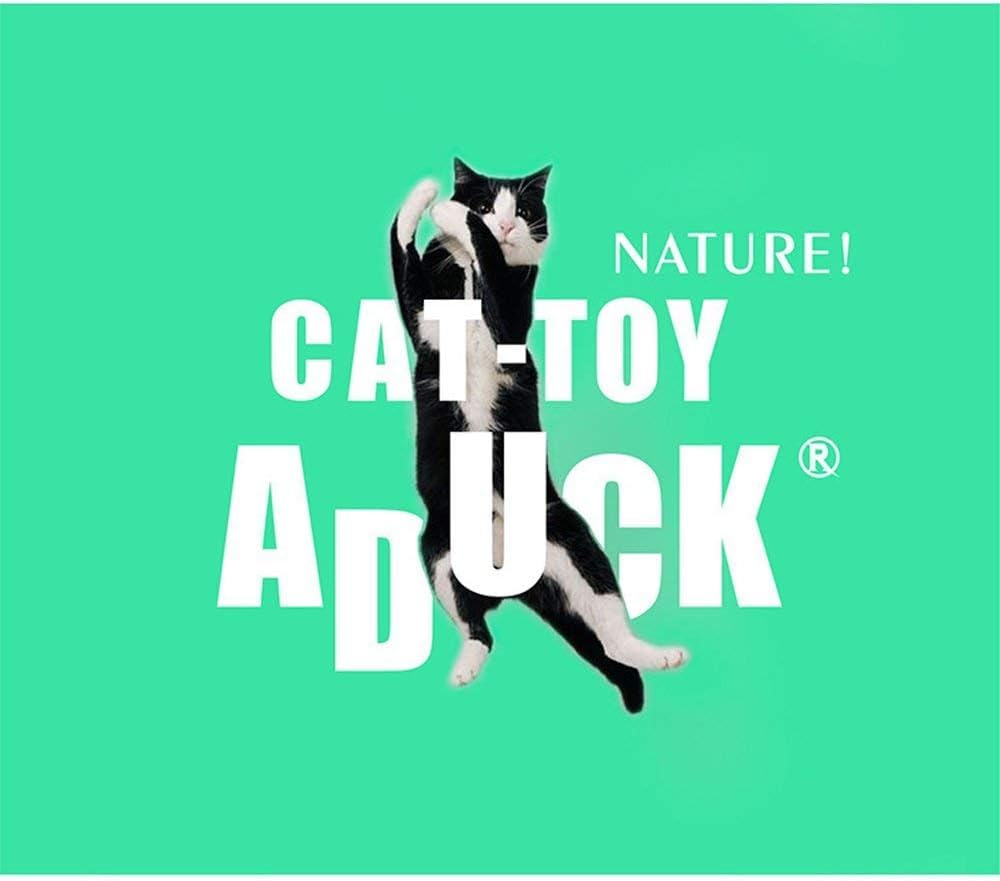 ADUCK Interactive Cat Teaser Wand Toy with Tassels Durable Cat Wand