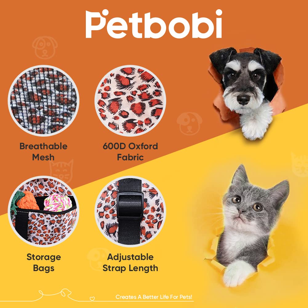Petbobi Small Dog Car Seat, Dog Car Booster Seat