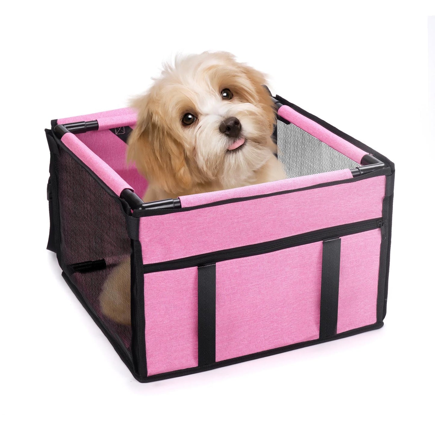 GENORTH Dog Car Seats for Small and Medium Dogs,Portable Seat
