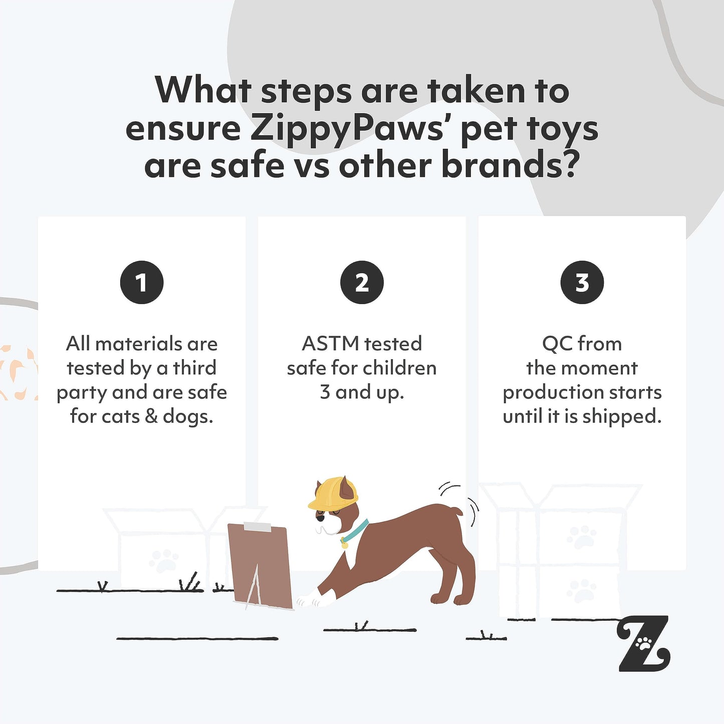 ZippyPaws Burrow Replacement Miniz Interactive Dog Puppy Toys