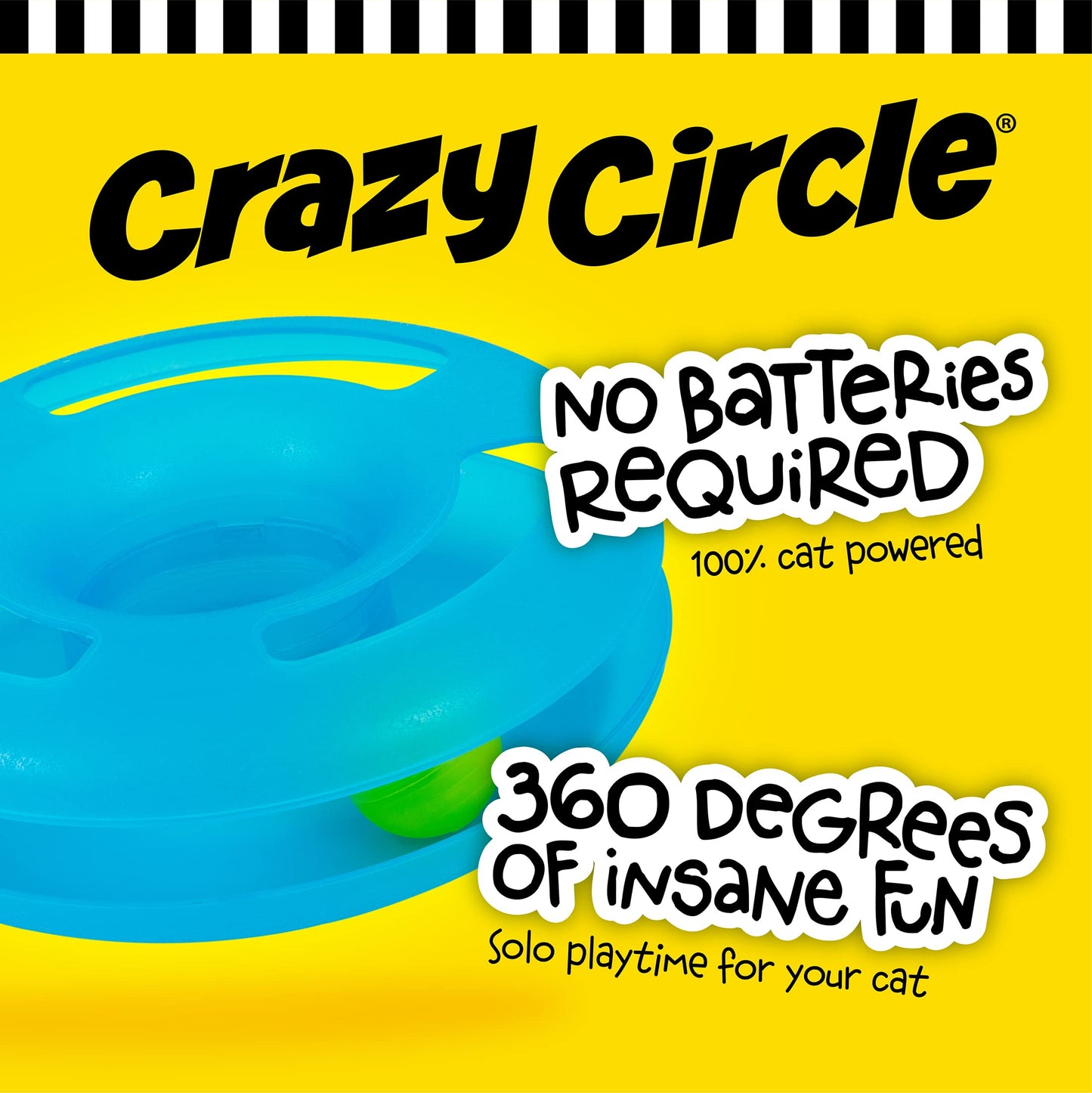 Fat Cat Crazy Circle Interactive Cat Toy