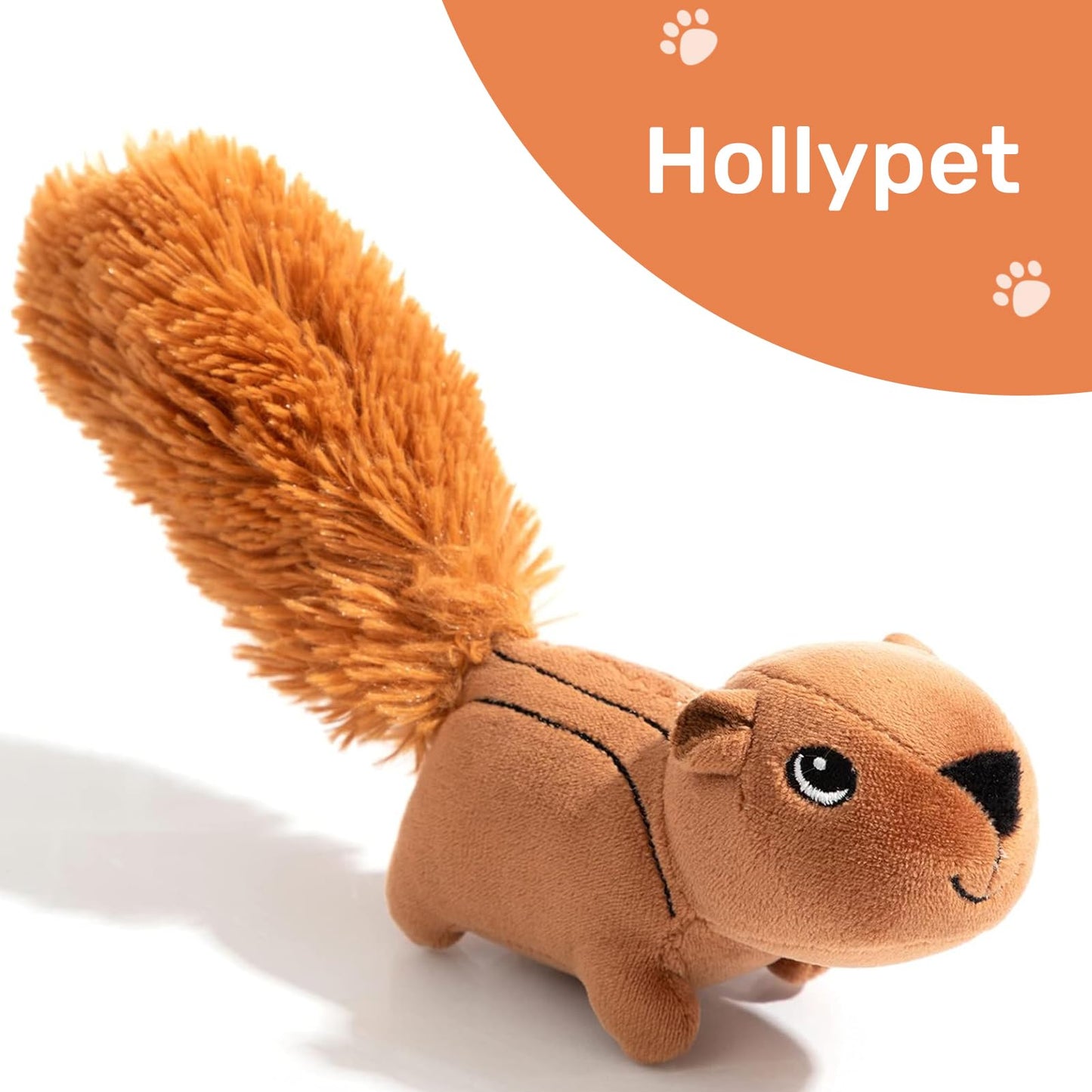 Hollypet Hide and Seek Squeaky Dog Toy, Designed Interactive Puzzle