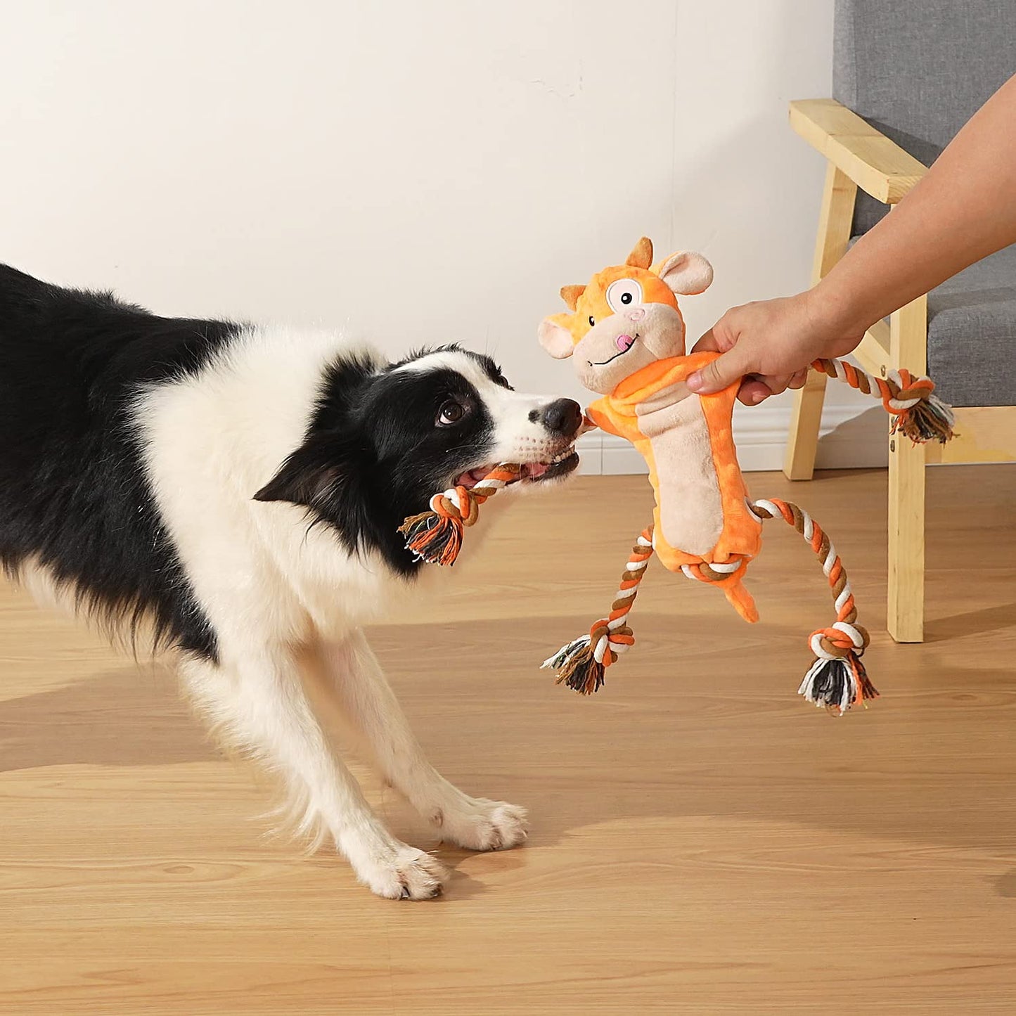 Sedioso Dog Toys, Tug of War Dog Toys for Large Breed, Cute Plush