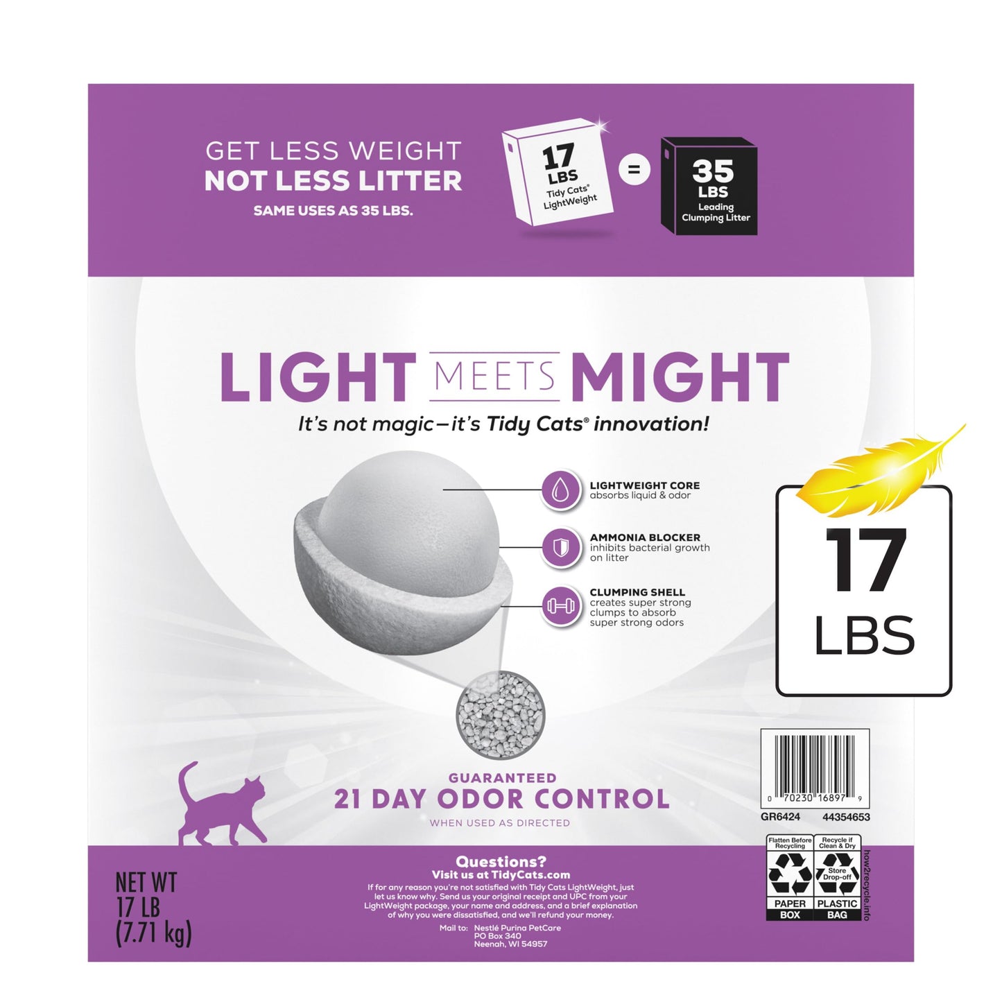 Purina Tidy Cats LightWeight With Glade Clean Blossoms Multi-Cat Box