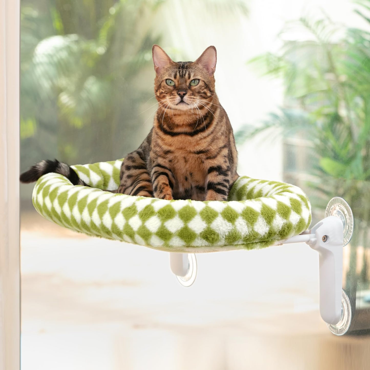 Sunhoo Cat Window Perch Bed Foldable Kitty Windowsill Hammock Bed