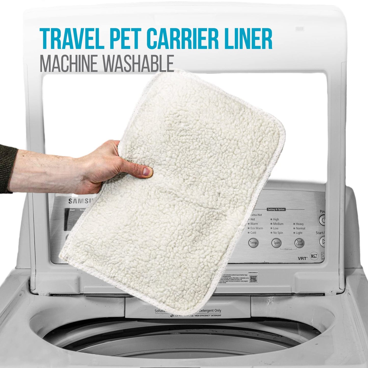 Sherpa Replacement Liners for Travel Pet Carriers Soft Carriers