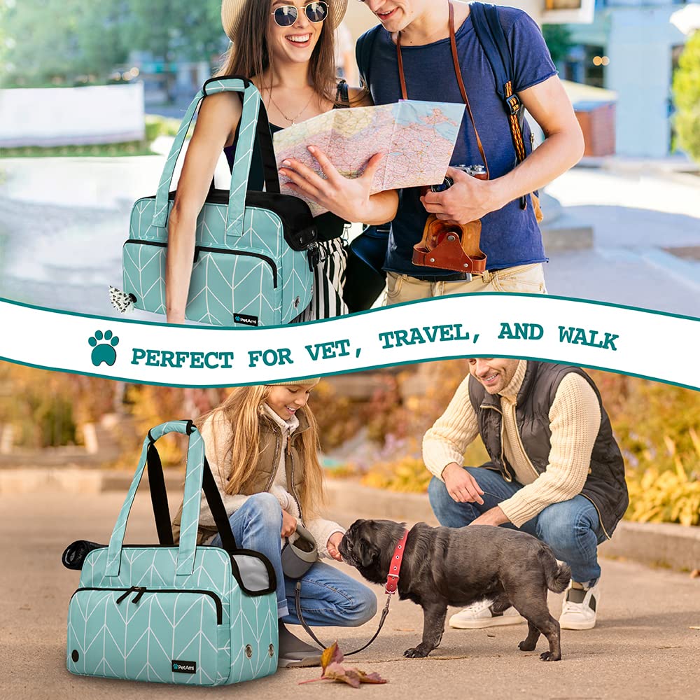 PetAmi Small Dog Purse Carrier, Soft-Sided Pet Carrier Bag