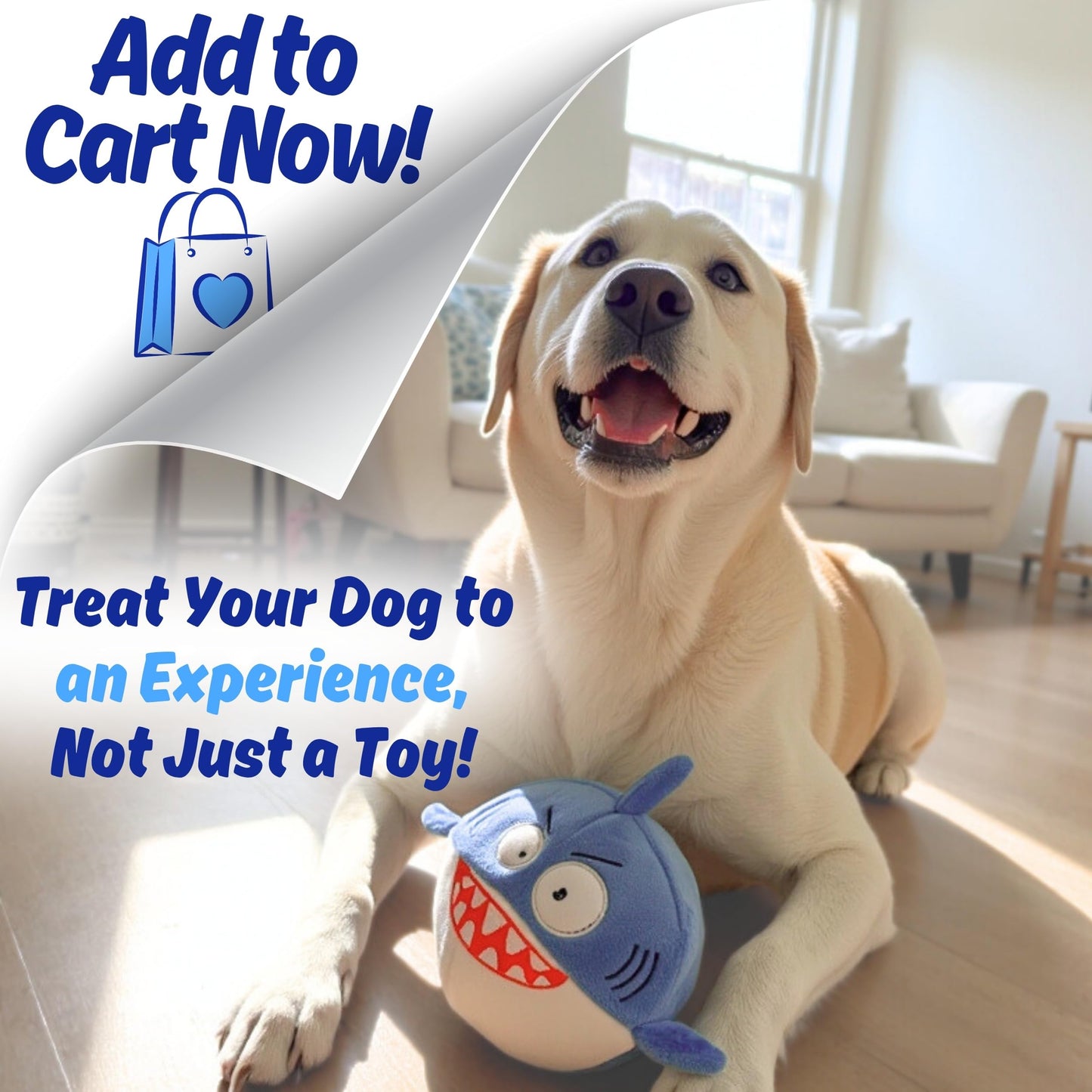1 Squeaky Soft Plush Durable Dog Chew Toy for Aggressive Plush