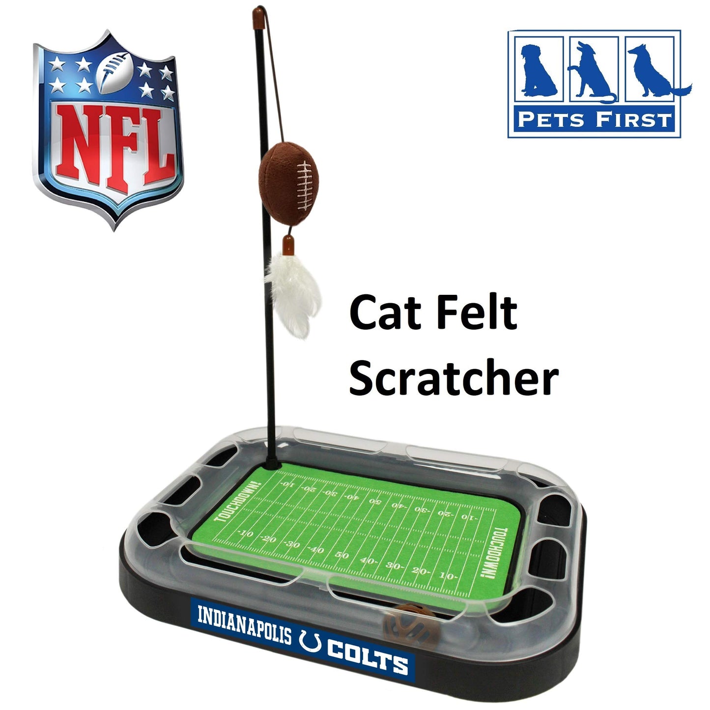 Pets First Cat Catnip Pets First Indianapolis Colts Football Catnip