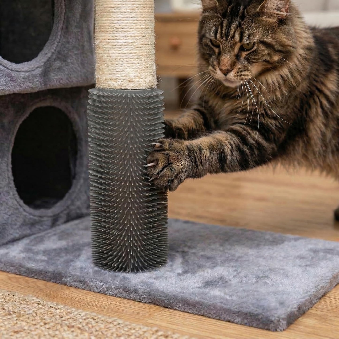 Cat Tree Tower for Indoor Cats, Cat Tree with 3 Spacious Cat Tower