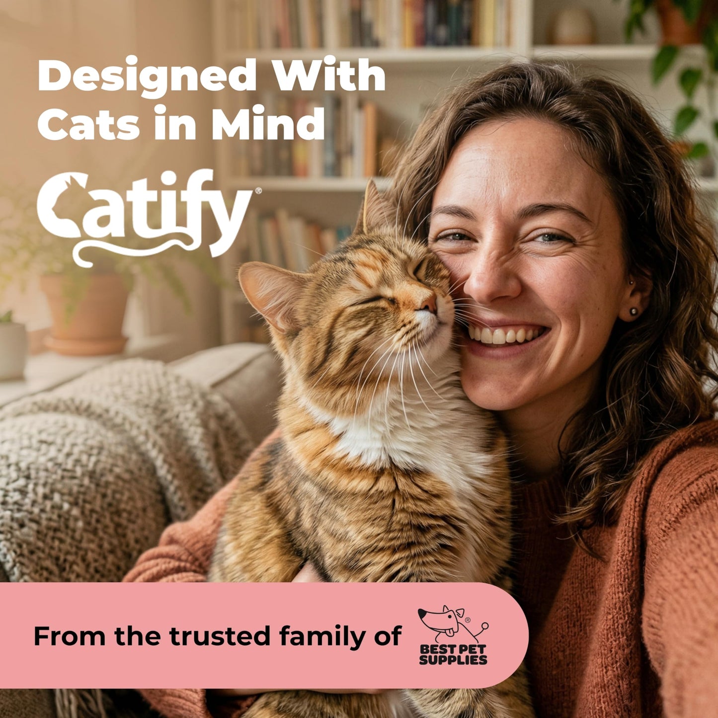 Best Pet Supplies Catify Cat Scratcher, Fun Interactive Scratchers