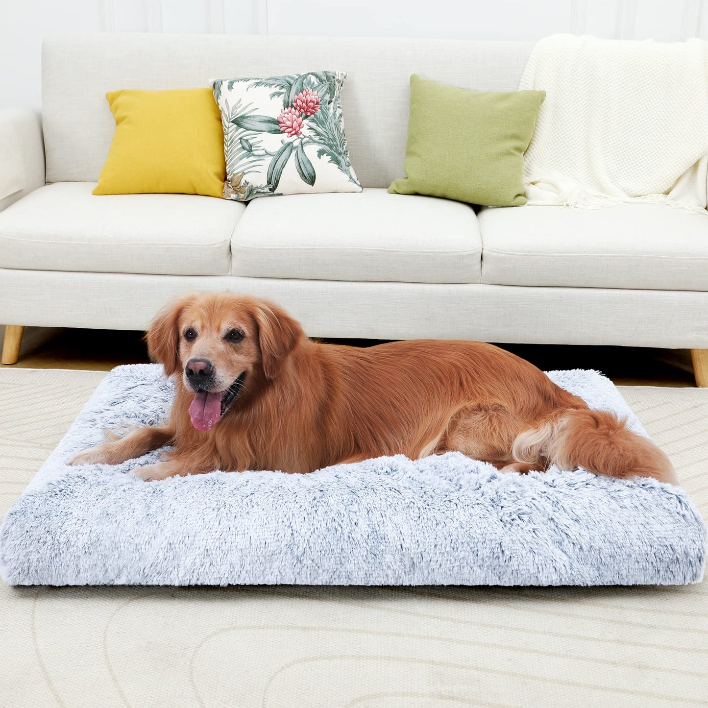 Vonabem XXXL Dog Bed Washable, Large Waterproof Pet Bed with Bed