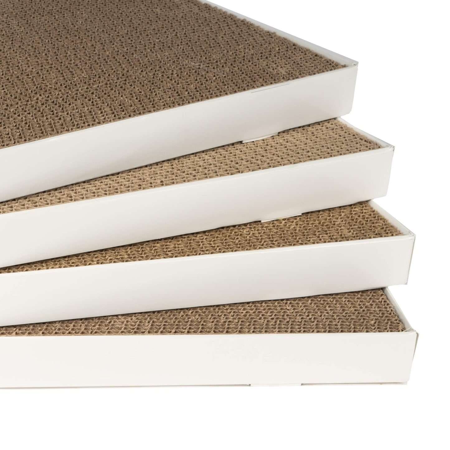 Amazon Basics Corrugated Cardboard Cat Scratcher, Scratching Board