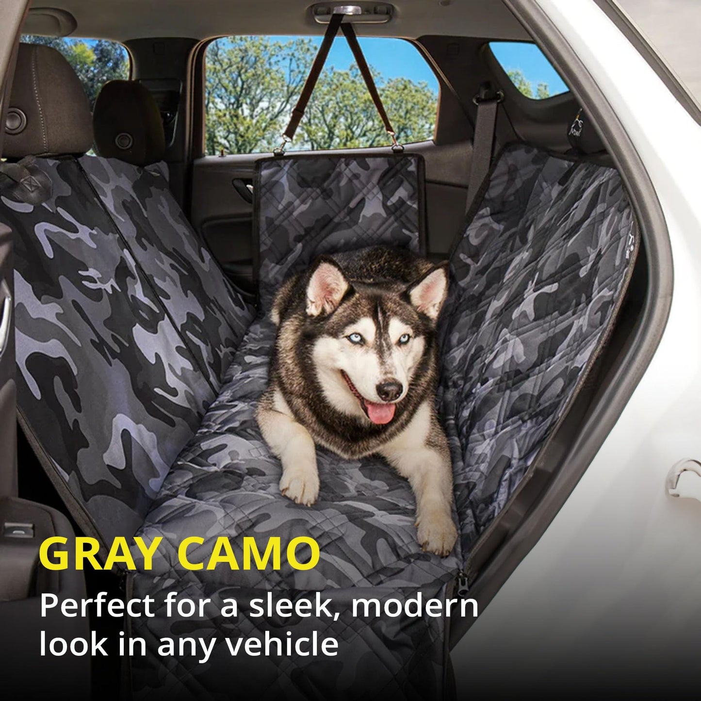 Meadowlark Dog Car Seat Cover, Heavy Duty Pet Seat Cover for Back Seat