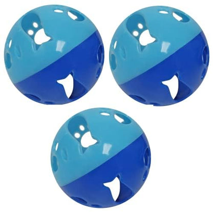 LOVINPUP Large Cat Ball Toy with Bell Interactive Rolling Design Ball