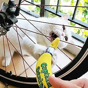 Captain Catnip Cat Banana Toy, Kitten Interactive Toy, Fun Catnip