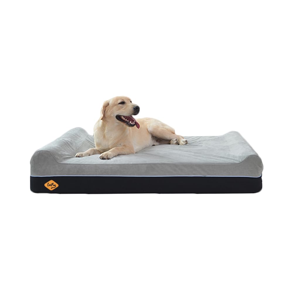 Laifug Orthopedic Memory Foam Extra Large Dog Bed Pillow( x36"x10" Bed