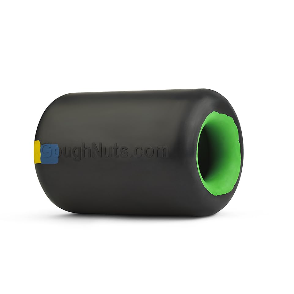 Goughnuts Work to Eat Dog Treat Toy Virtually Indestructible Feeder