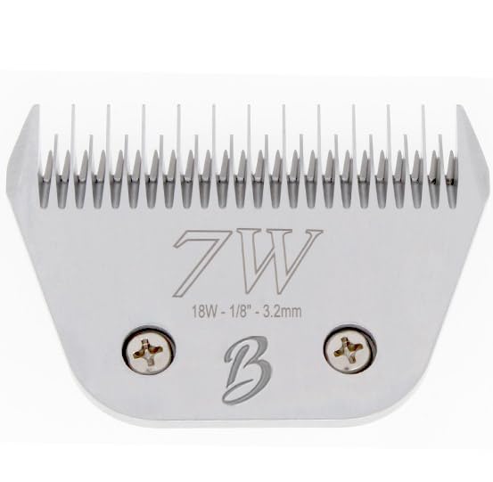 Bucchelli Skip Tooth 7 Wide Blade Dog Grooming Cuts Length Clipper