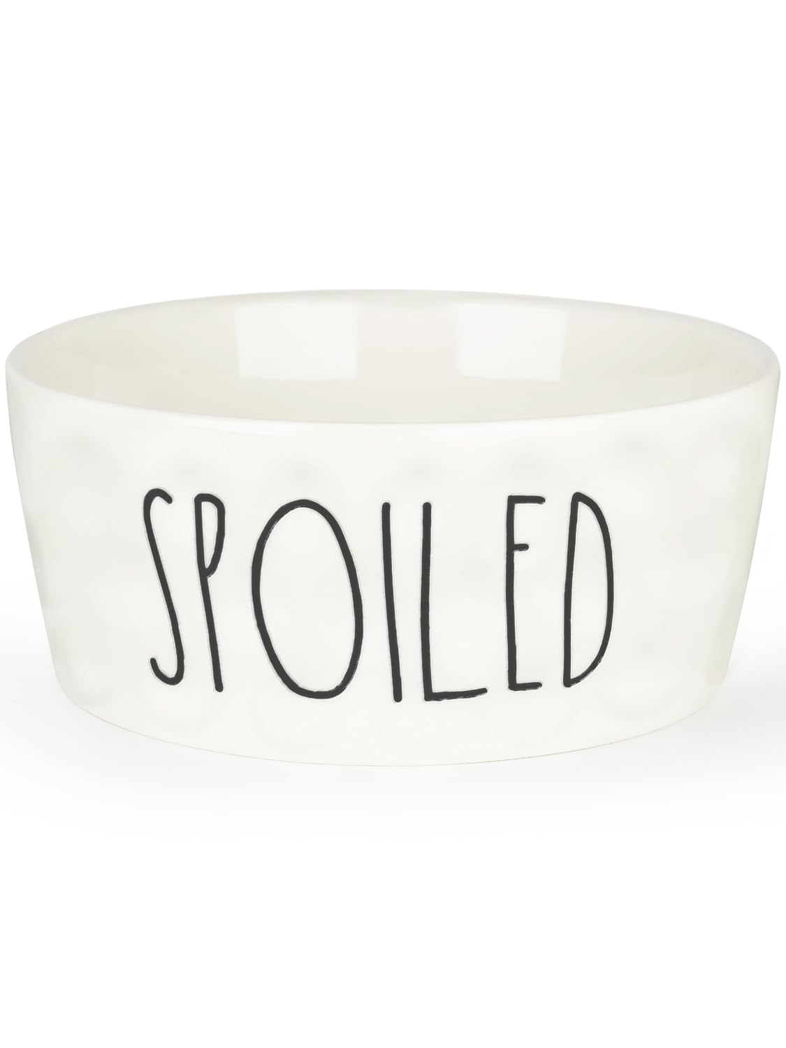 WoofinPets Ceramic Dog Bowl 8'' Non-Slip Feeder