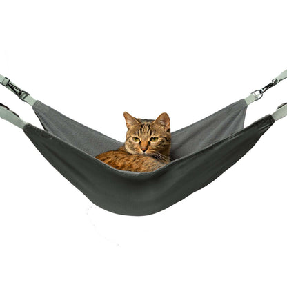 QIPAN Cat Hammock for Cage Hanging Washable Soft Outdoor Mat