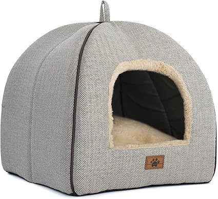 WINDRACING Cat Bed for Indoor Cats Cat Cave Beds Cat House Cat Bed