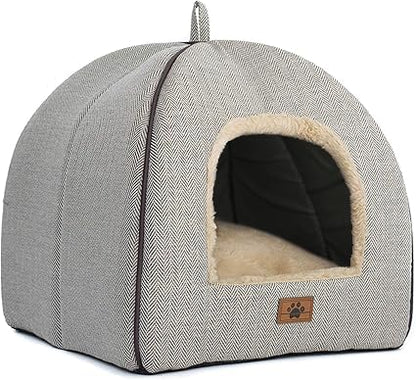 WINDRACING Cat Bed for Indoor Cats Cat Cave Beds Cat House Cat Bed