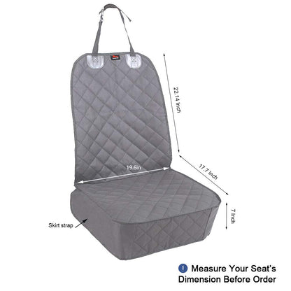 HONEST OUTFITTERS Dog Car Seat Covers, Pet Front Cover for Cars Seat