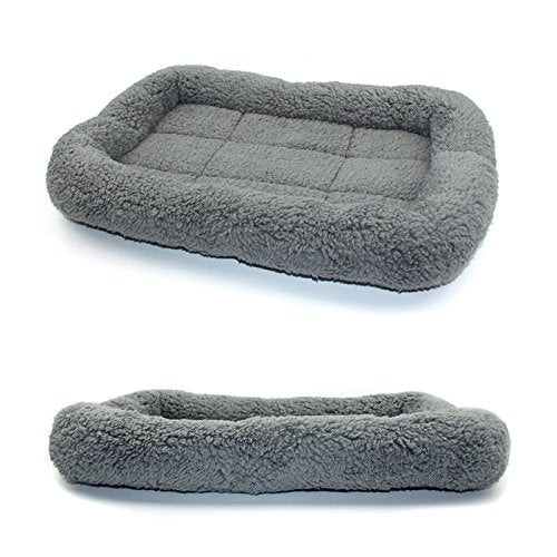 Enjoying Cat Mat Bed 16" x 22" Pet Bed with Pillow Around