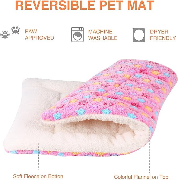 Mora Pets Dog Bed Crate Pad Ultra Soft Pet Bed with Cute Star Bed