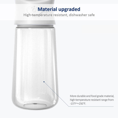 WePet Portable Dog Water Bottle, Leak Proof Puppy Water Dispenser