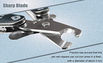 Best Dog Nail Trimmer for Anxiety Sensitive Dog, Silent Sharpest Comb
