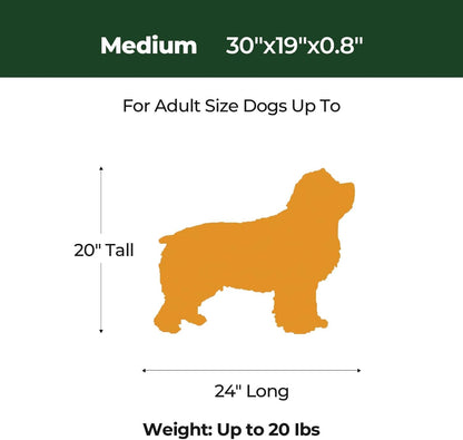 BALANCE Dog Crate Pad, Dog Foam Crate Mat Kennel Pad, Washable Bed