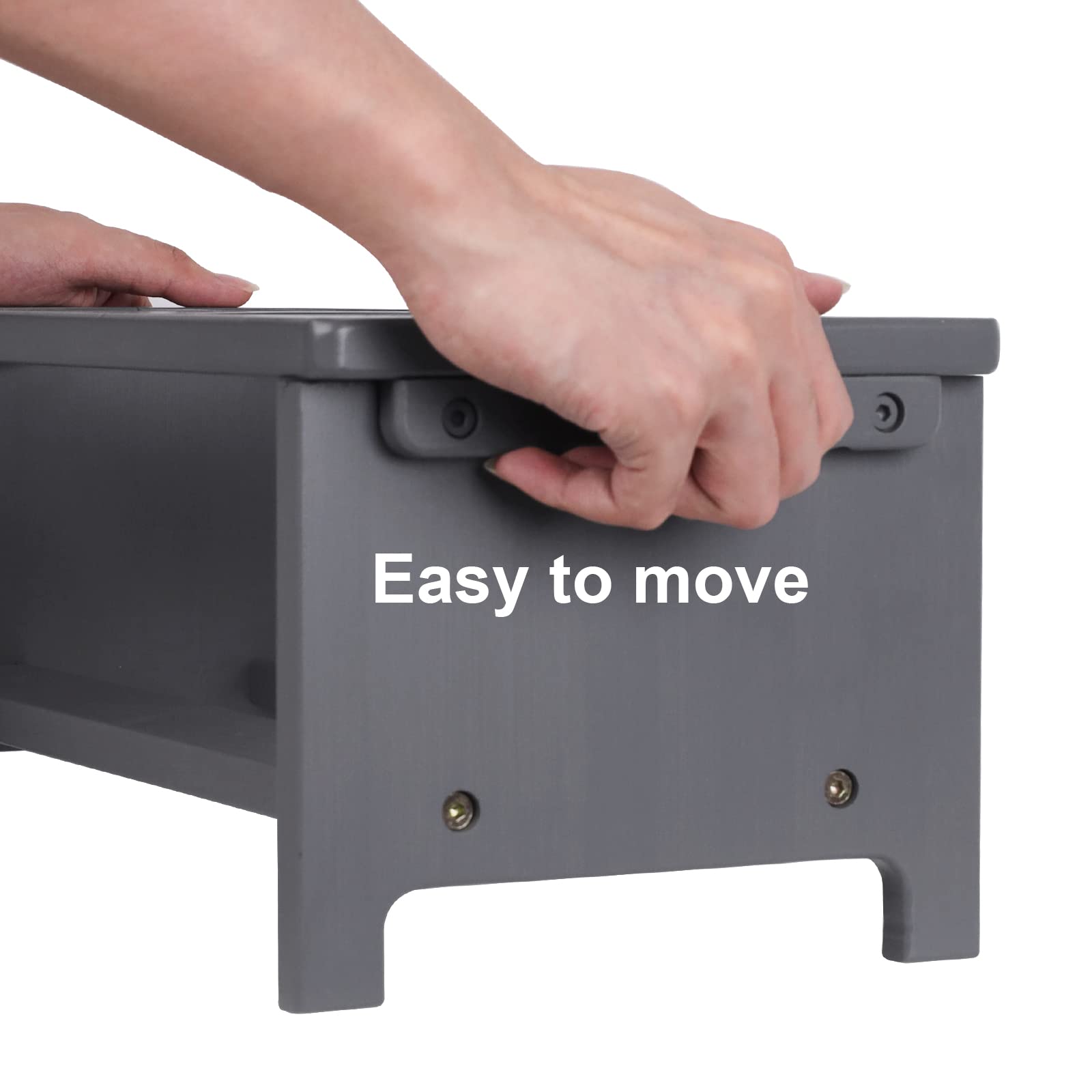 HTB Elevated Dog Bowls, Raised Dog’s Food Stand with 2 Feeder