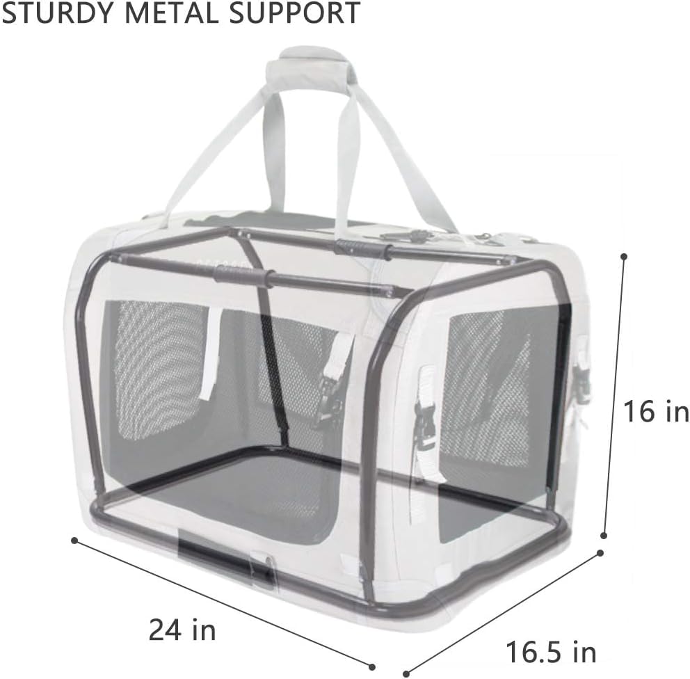 Petseek Extra Extra Large Cat Carrier Soft Sided, Portable Carrier