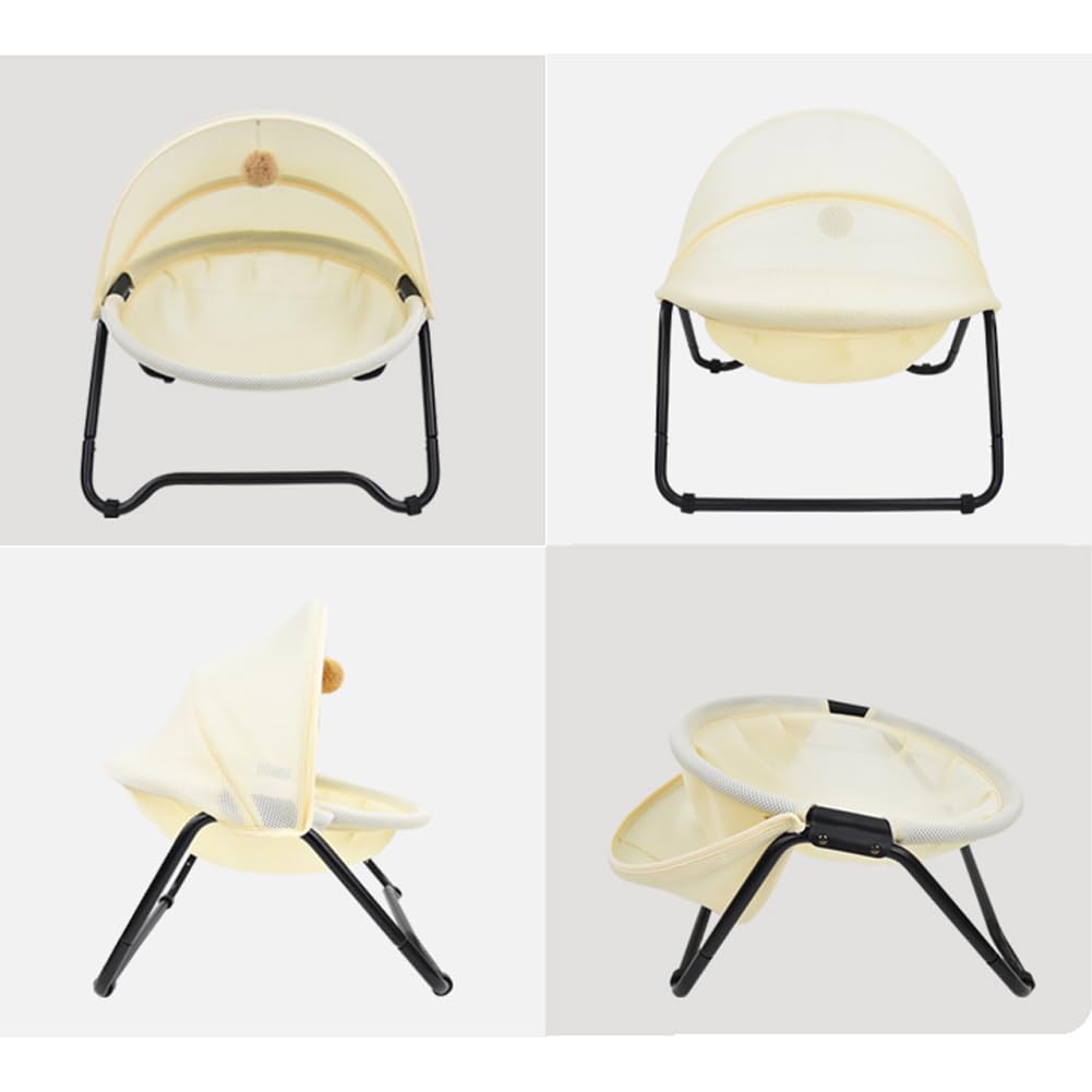 ROGSOUTH Cat Hammock Bed Elevated cat Bed, Comfortable and Toy