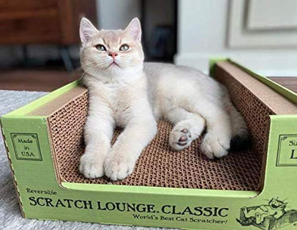 The Original Scratch Lounge XL Worlds Best Cat Scratcher Scratcher