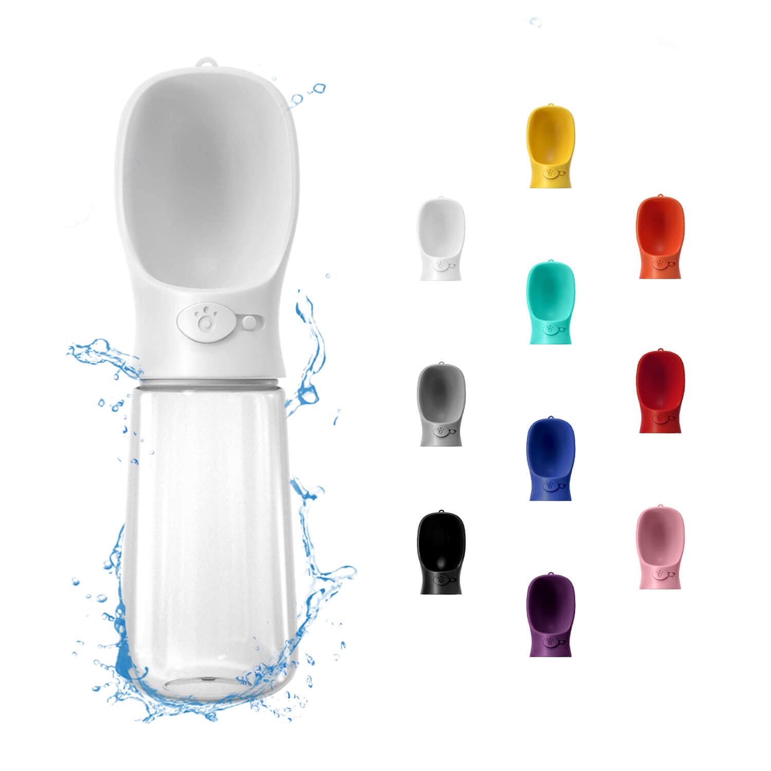 WePet Portable Dog Water Bottle, Leak Proof Puppy Water Dispenser
