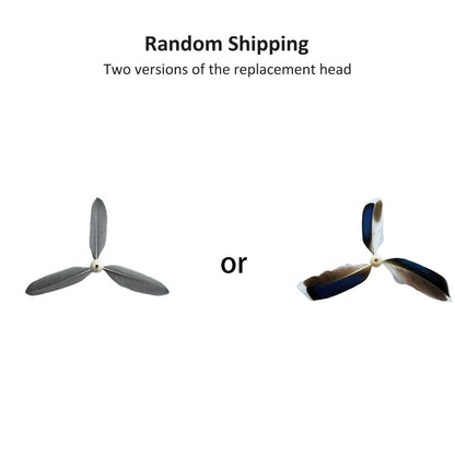 BSLOB Spinning Feather Propeller Refills for Cat Wand Toy, Cat Toy