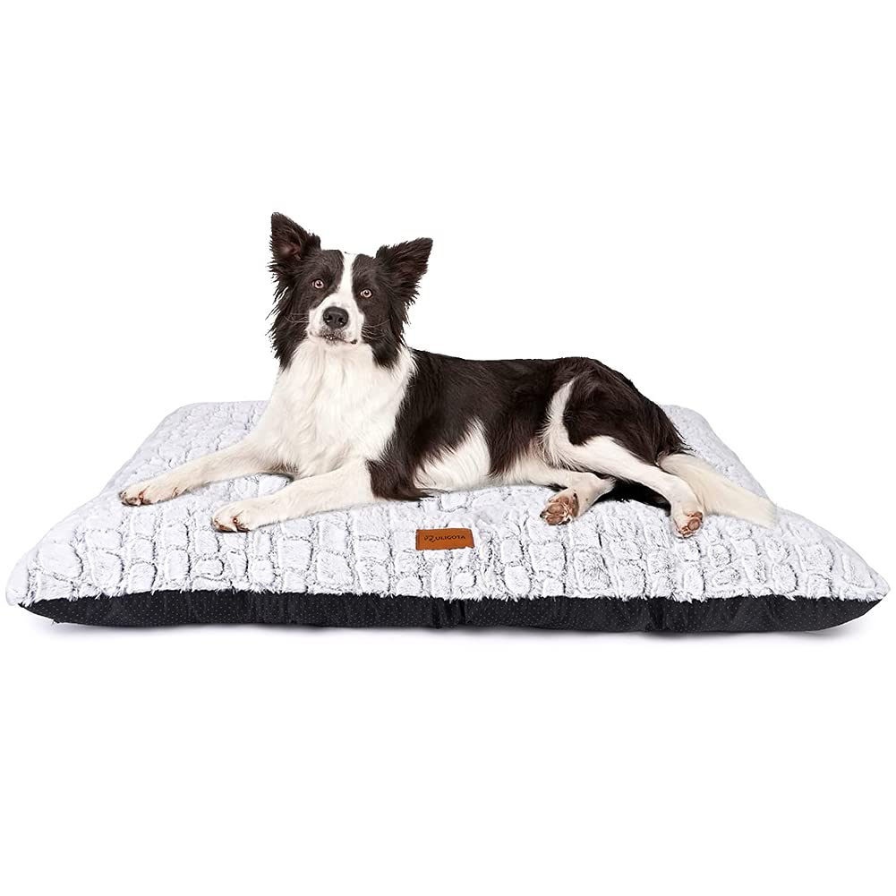 ULIGOTA Plush Dog Bed Soft Crate Pad for Cat Fully Machine Crate