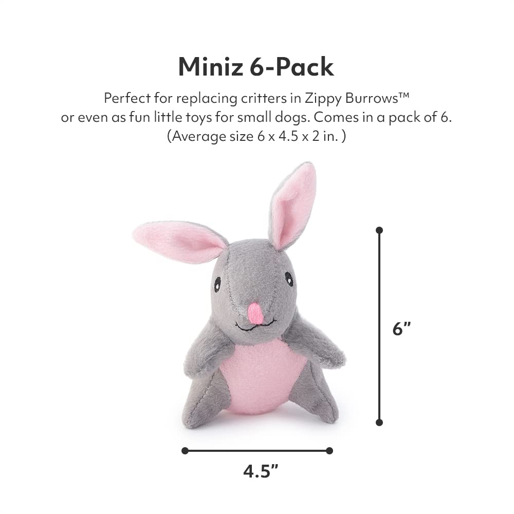 ZippyPaws Burrow Replacement Miniz Interactive Dog Puppy Toys