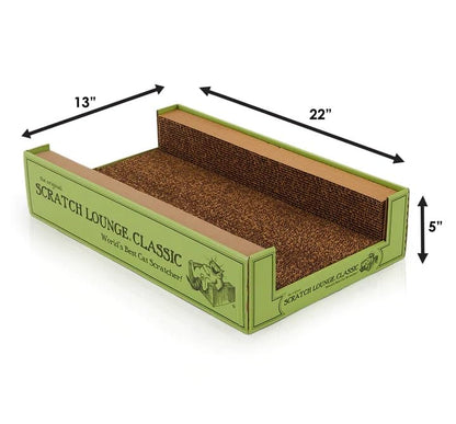 The Original Scratch Lounge XL Worlds Best Cat Scratcher Scratcher