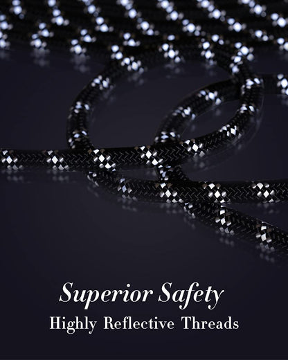 Long Dog Leash, Reflective, Heavy Duty Leash
