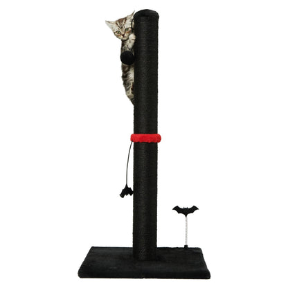 MECOOL Cat Scratching Post Sisal Scratch Posts with Hanging Ball Posts