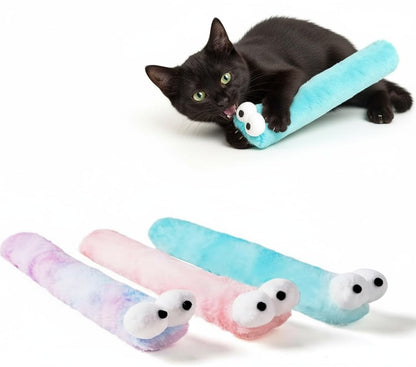 2BB Cat Kicker Toys 3 Pack, Quiet Catnip Toy Pillows for Indoor Catnip