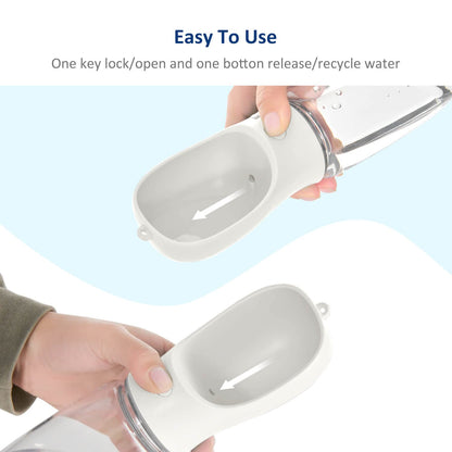 WePet Portable Dog Water Bottle, Leak Proof Puppy Water Dispenser