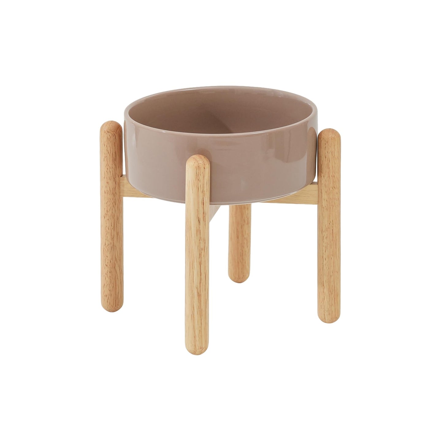 Havniva Ceramic Raised Dog Bowl with Stand for Large Breed Bowl