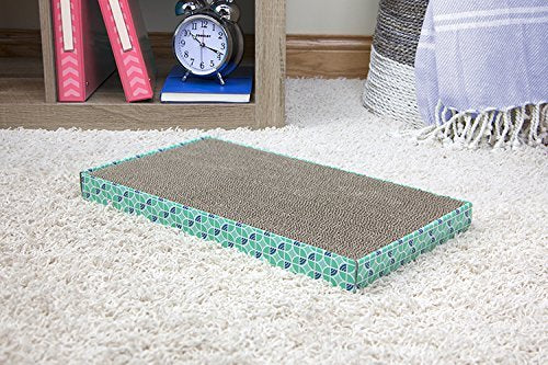 Kitty City Cat Scratcher- 2-Pack Durable Corrugated Cardboard Pads
