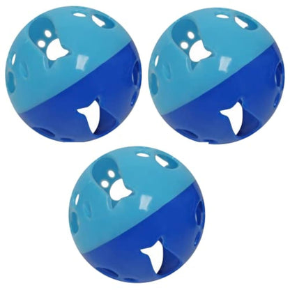 LOVINPUP Large Cat Ball Toy with Bell Interactive Rolling Design Ball