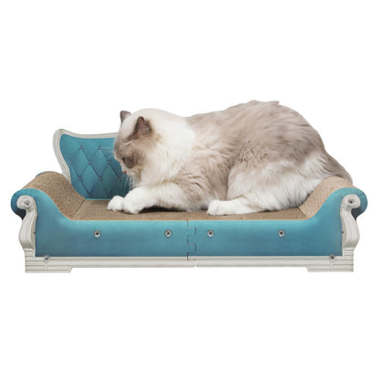 Kidding Pets Cat Sofa Shape Scratch Pad for Large Medium Small Couch